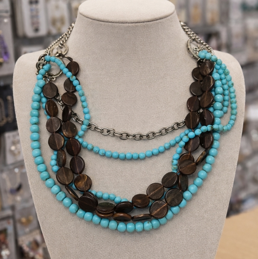 Fashion Necklace Beads Hanging Chunky‎